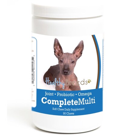 Healthy Breeds Xoloitzcuintli all in one Multivitamin Soft Chew, 90PK 192959011531